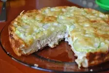 Куриный лентяй - очень простой пирог.webp