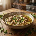 Суп с фрикадельками и пшеном.webp