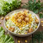Салат с капустой кукурузой и сухариками.webp